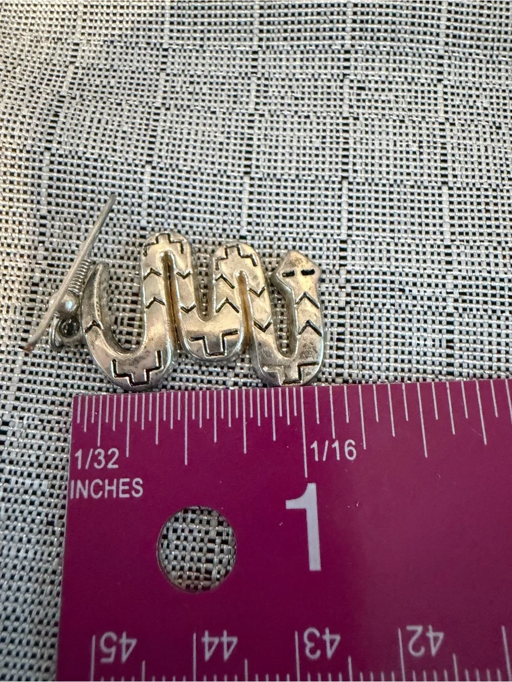Four Pair Southwestern Style Earrings